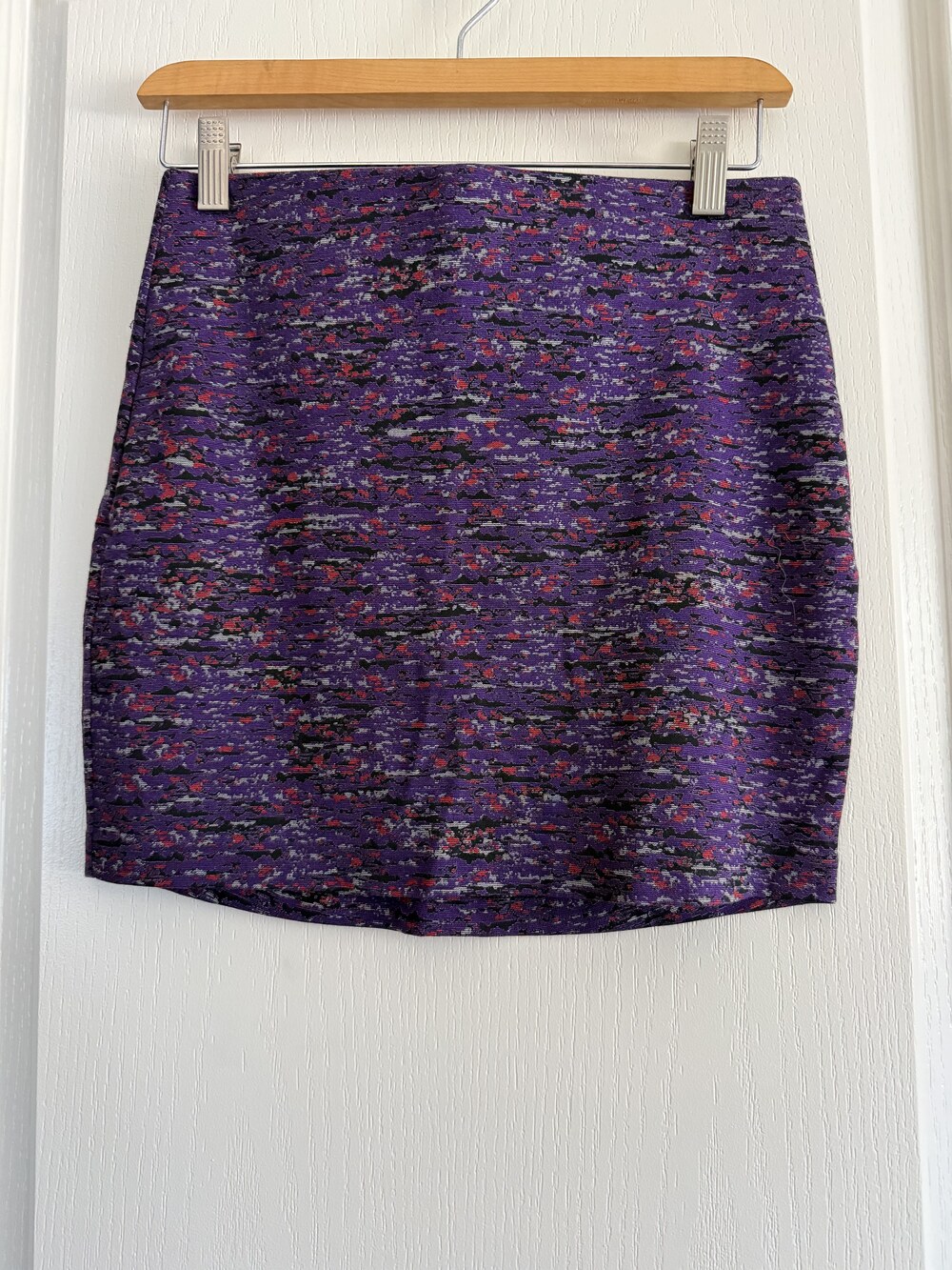 BCBG Generation Purple mini skirt